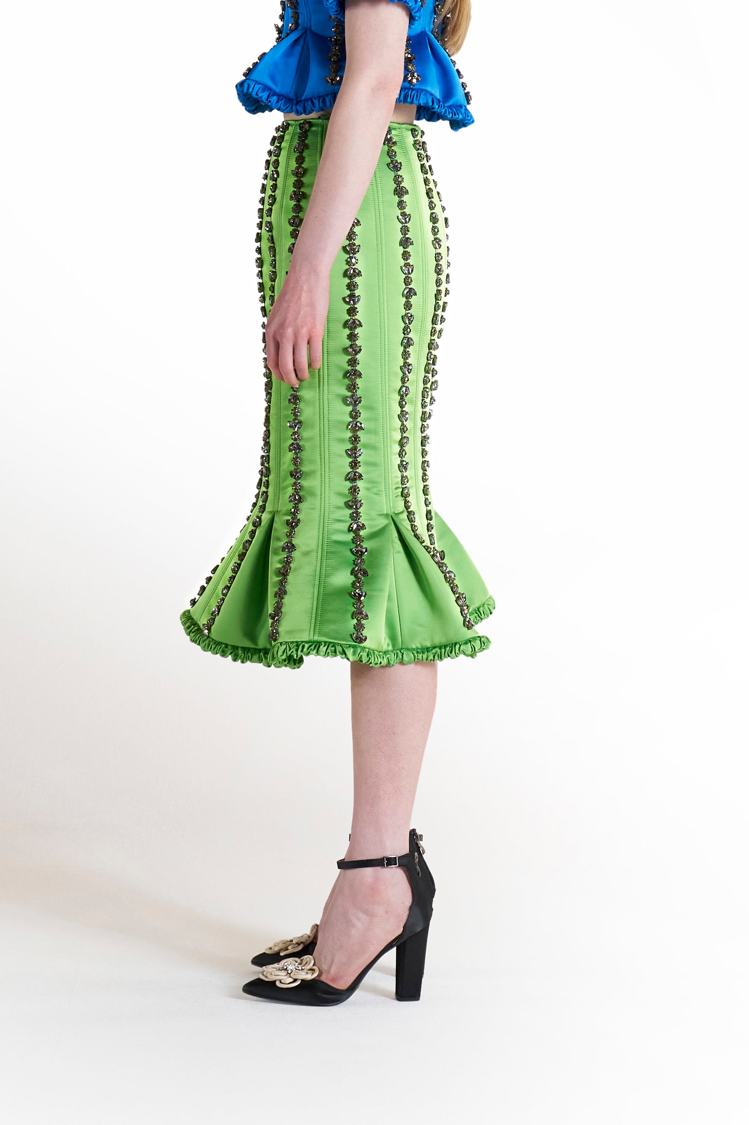 SIREN MIDI PENCIL SKIRT