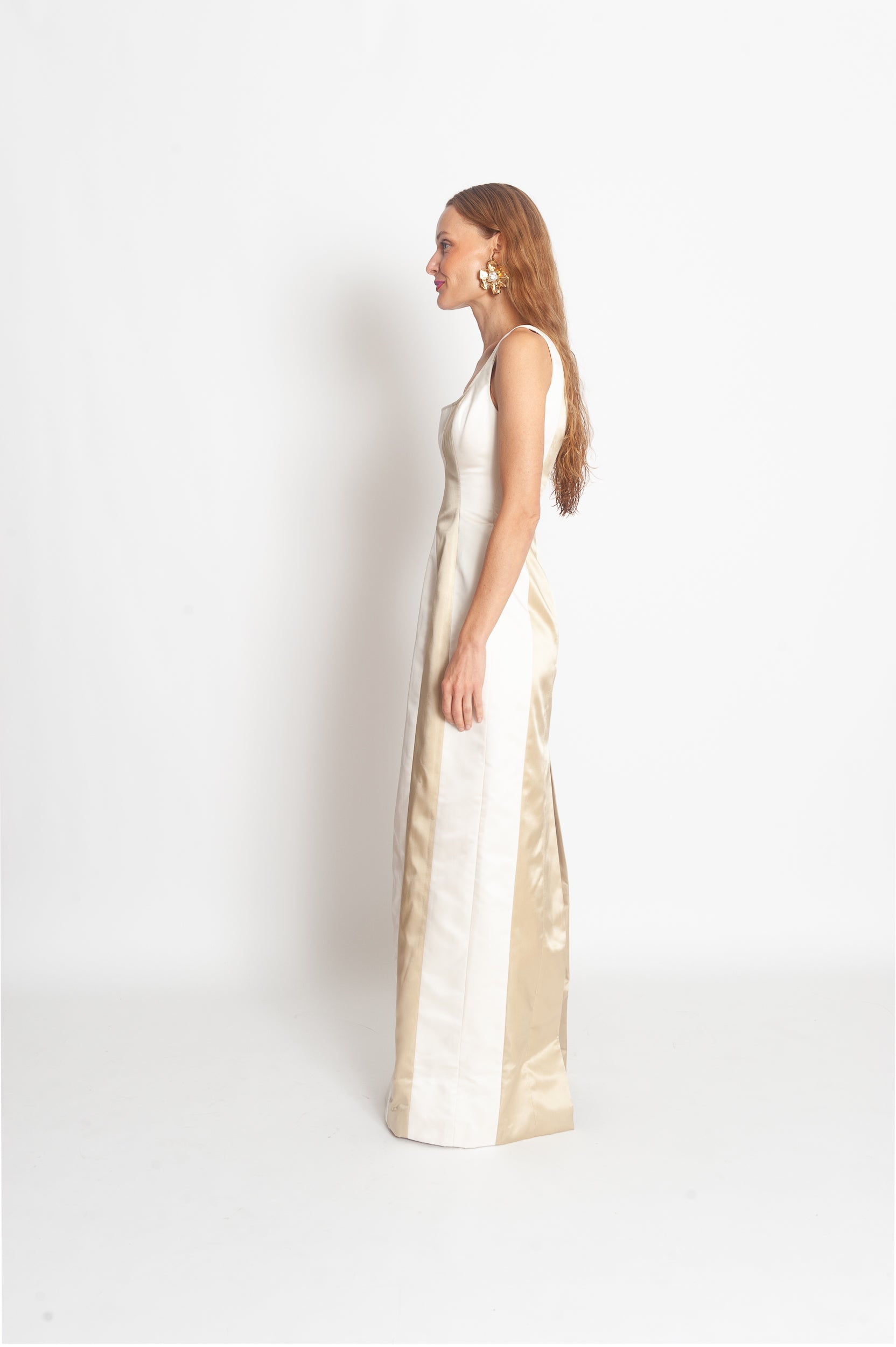 Orbital Column Gown