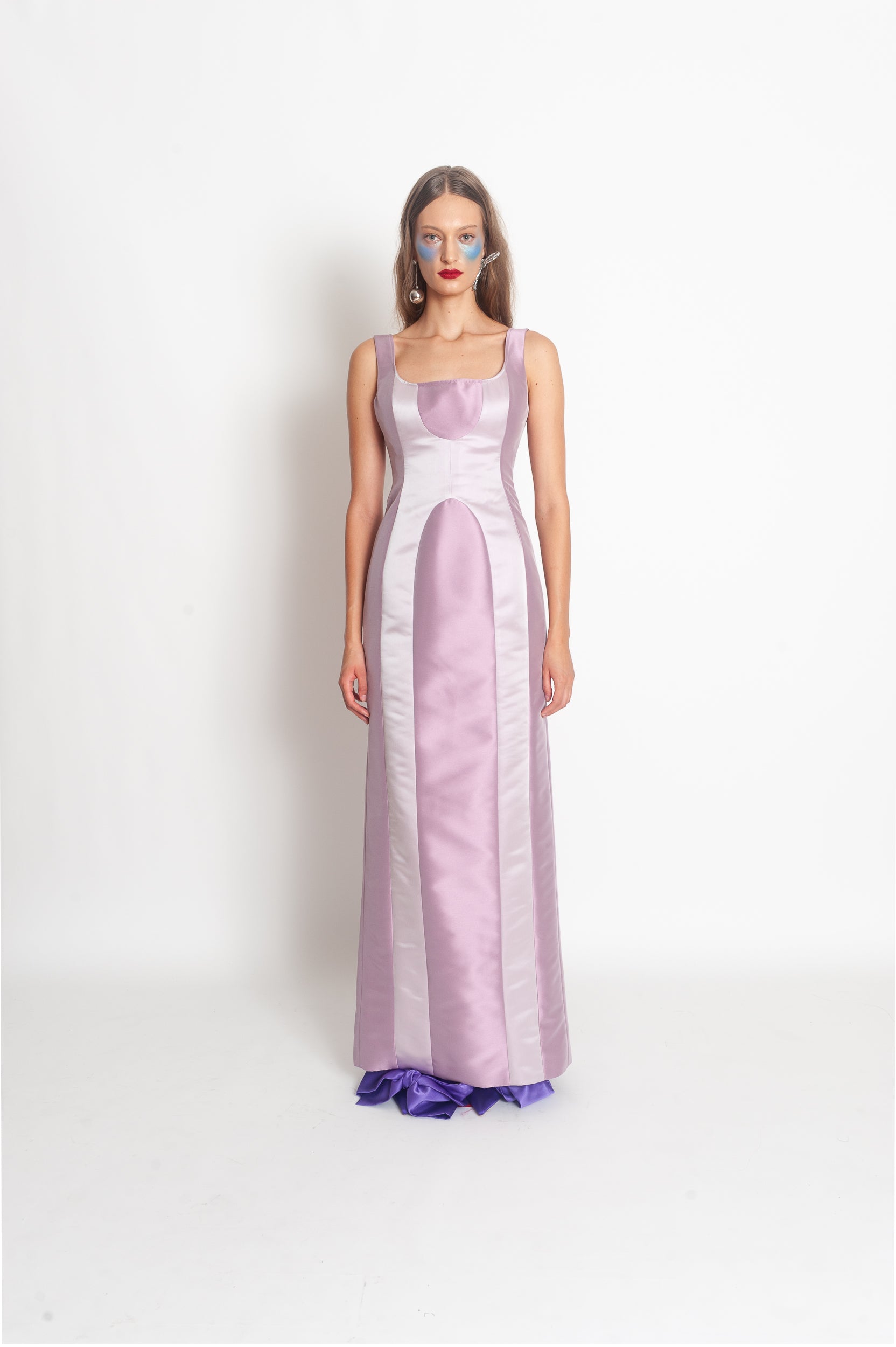 Orbital Column Gown