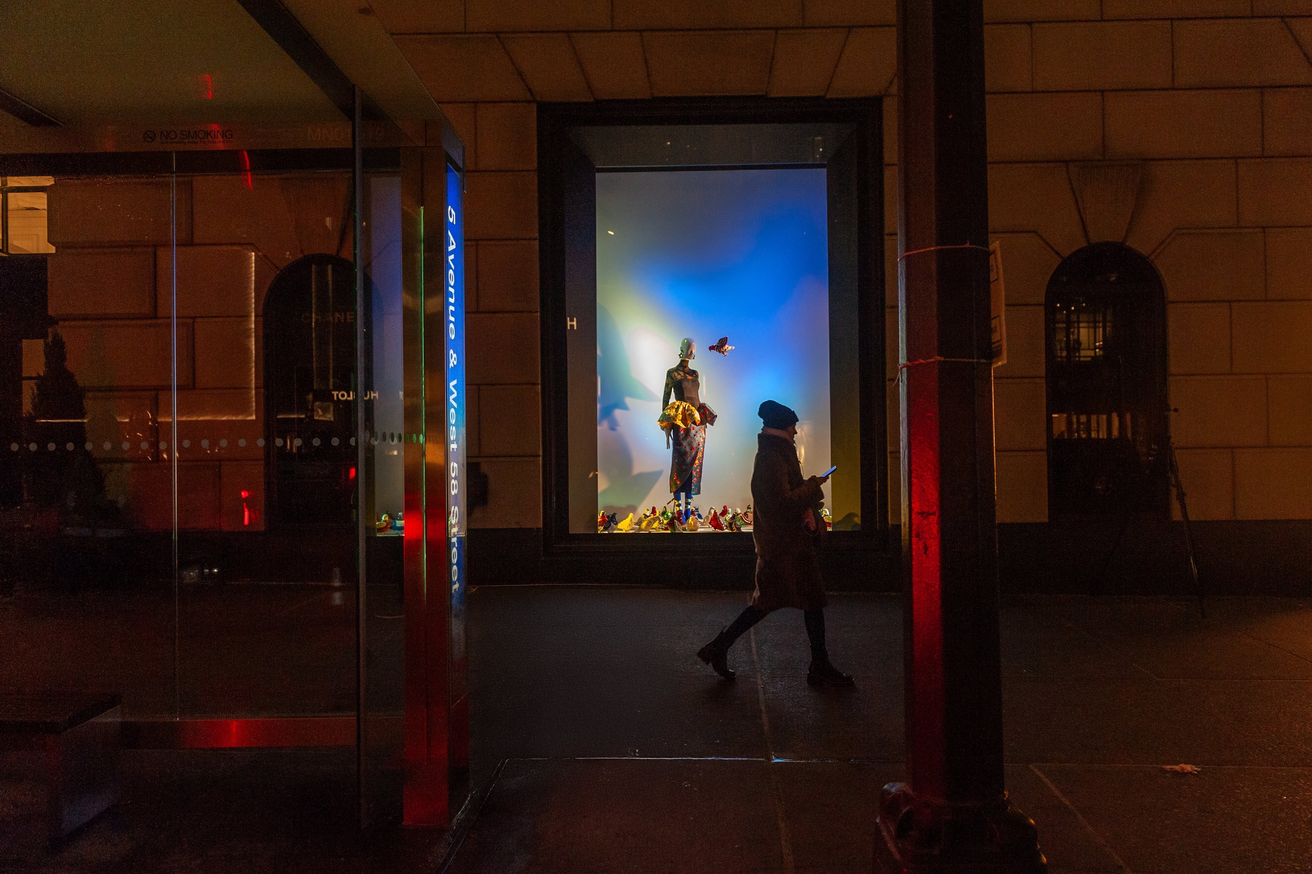 HARBISON IN BERGDORF GOODMAN WINDOWS NYC!