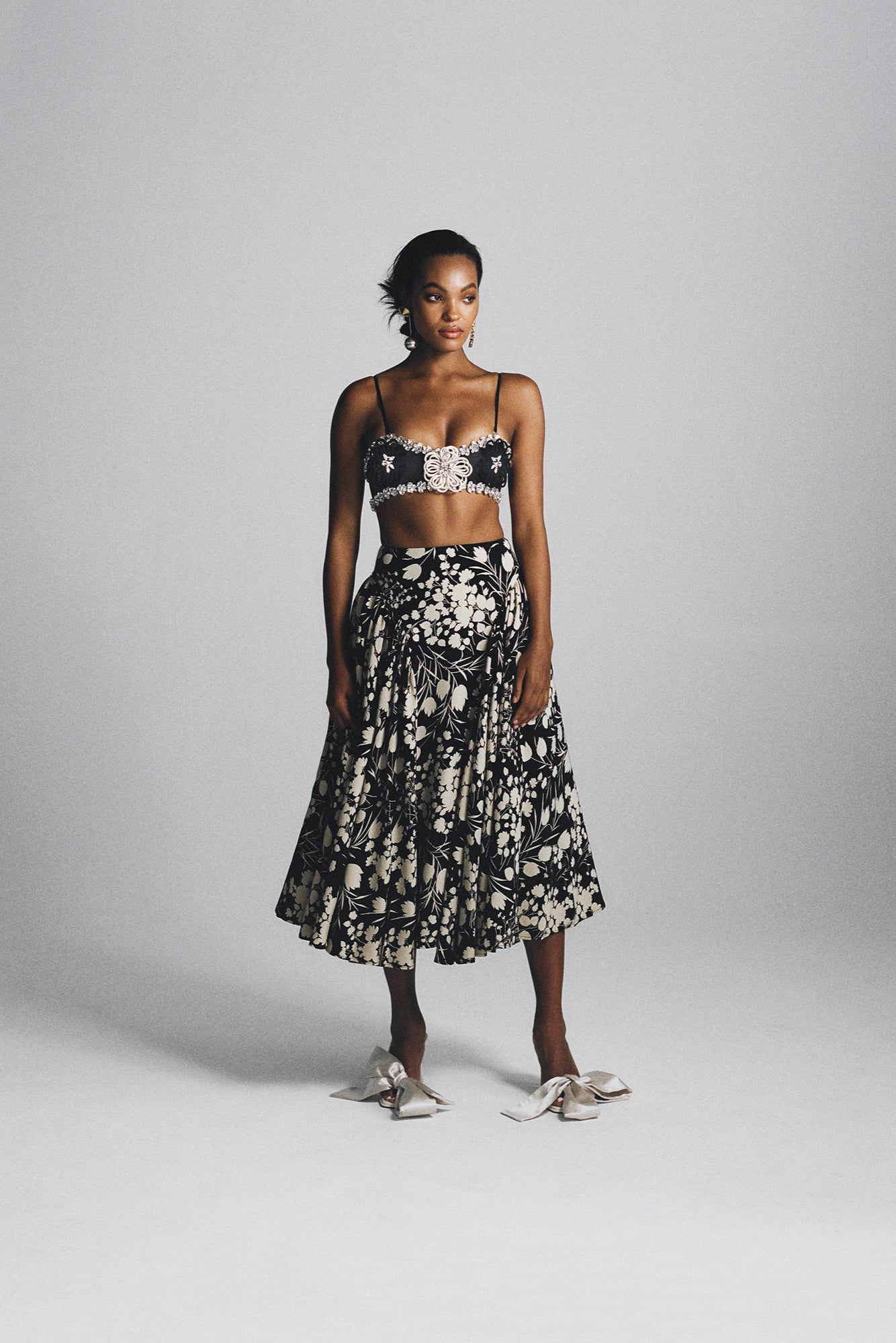 ENCRUSTED SATURN BANDEAU