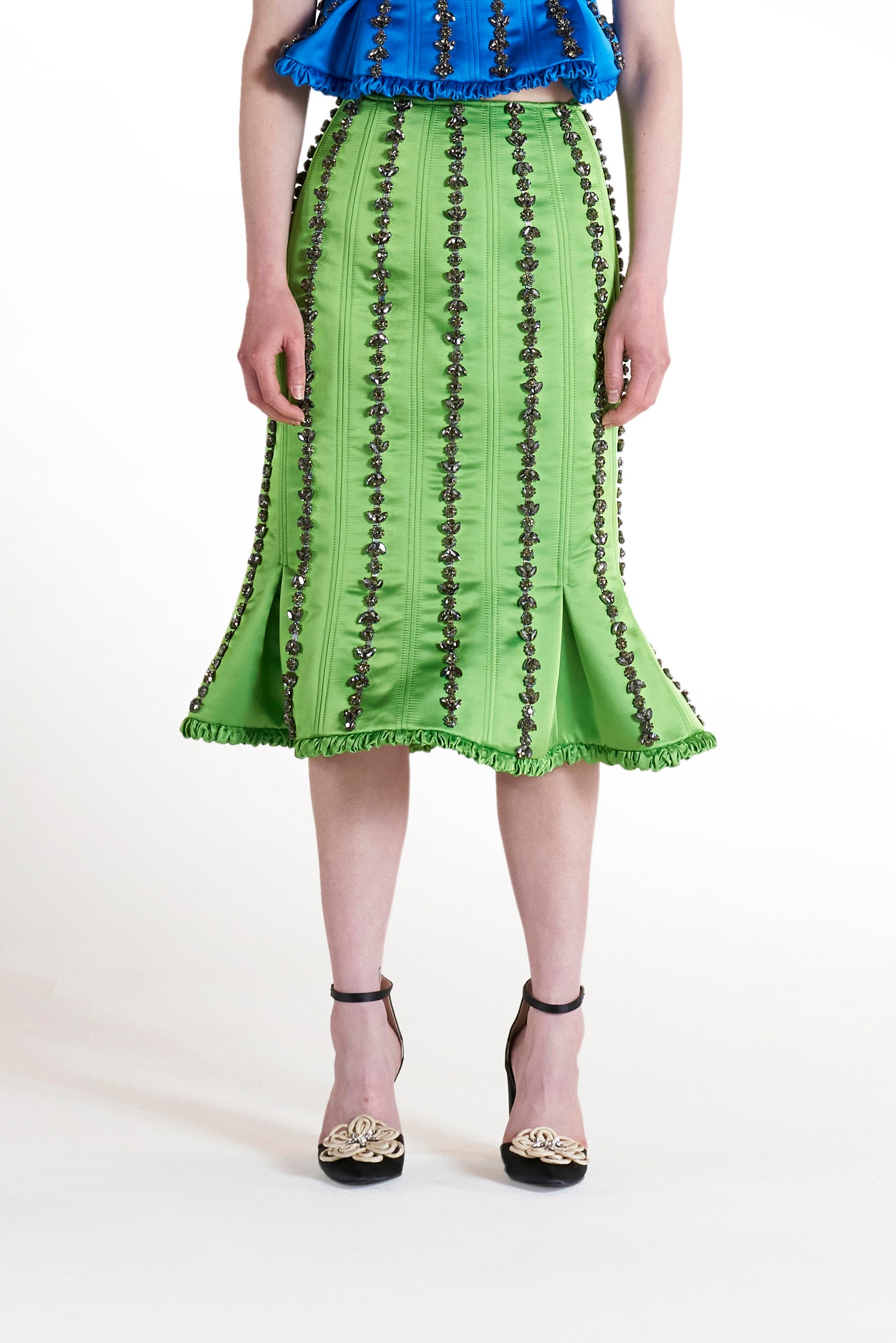 SIREN MIDI PENCIL SKIRT