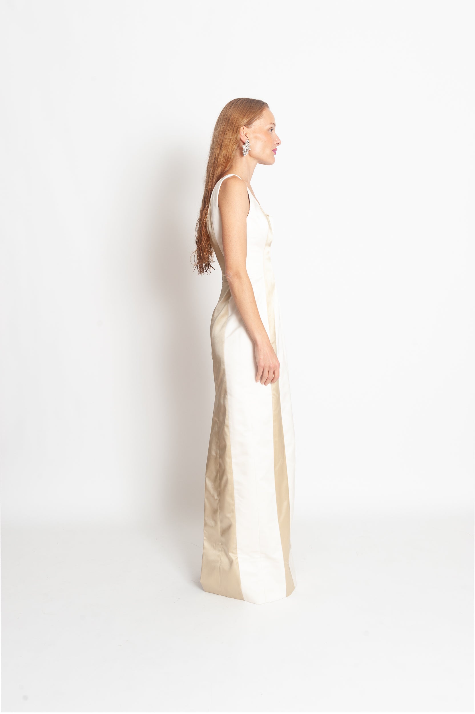 Orbital Column Gown