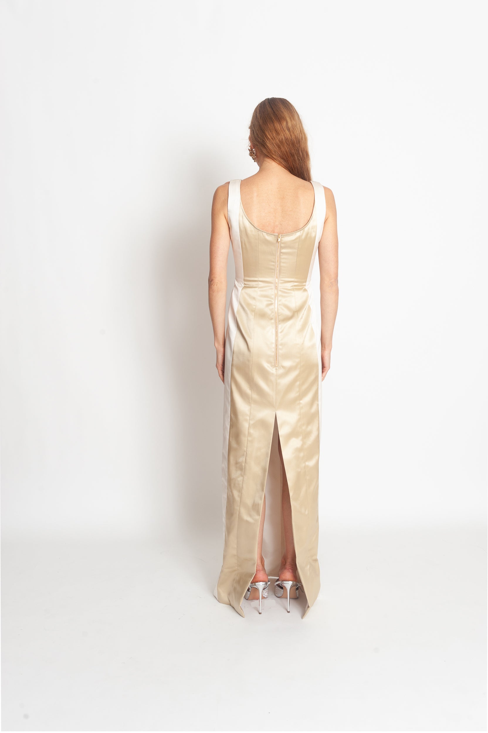 Orbital Column Gown